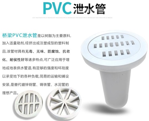 南京pvc泄水管厂家性能参数及规格尺寸